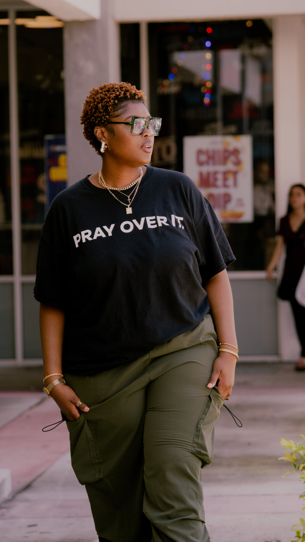 "PRAY OVER IT" TEE