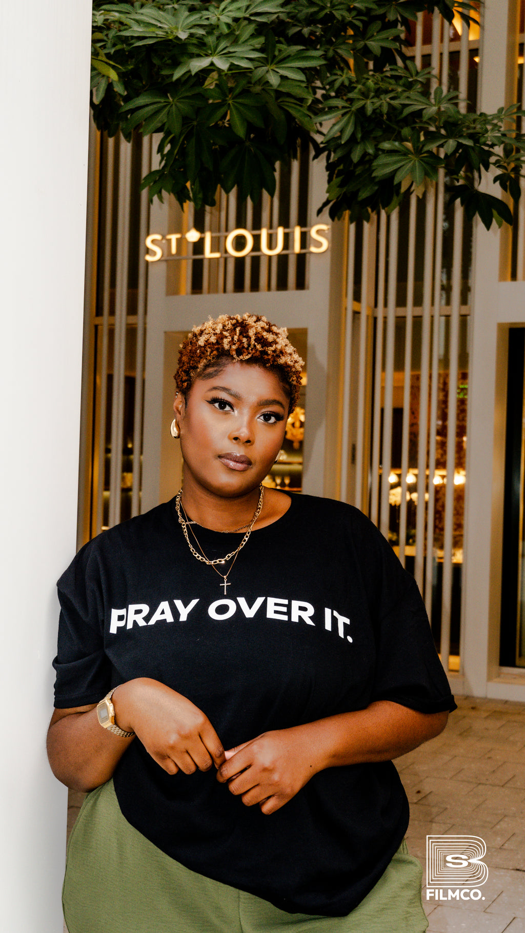 "PRAY OVER IT" TEE