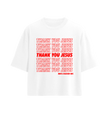Where’s Your Faith ® - White/Red “Oversized”