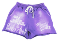 Holy Fire Shorts (Purple)