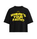 Where’s Your Faith ® - Black/Yellow “Oversized”